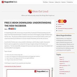Free E-book Download: Understanding the New Facebook