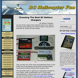 Understanding RC Battery Chargers