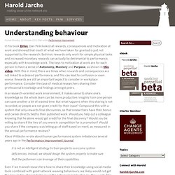 Understanding behaviour