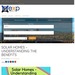 Solar Homes - Understanding the Benefits of Solar Energy