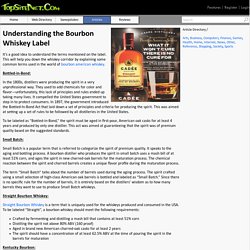 Understanding the Bourbon Whiskey Label