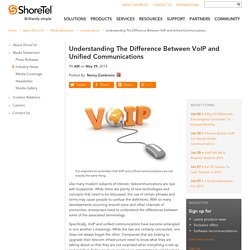 Understanding The Difference Between VoIP and Unified Communications