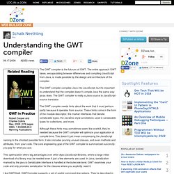 Understanding the GWT compiler