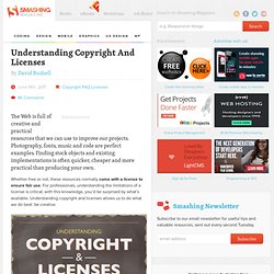 Understanding Copyright And Licenses