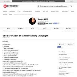 "The Easy Guide To Understanding Copyright" by Peter Hill