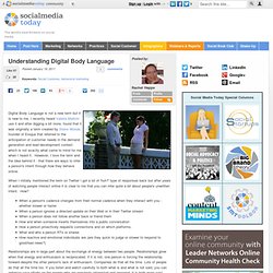 Understanding Digital Body Language