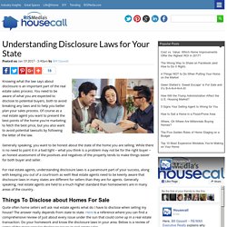 Understanding Disclosure Laws for Your State