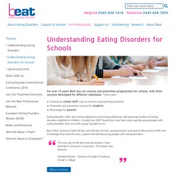 Understanding Eating Disorder Training for Schools - Beat