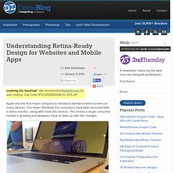 Understanding Retina-Ready Design for Websites and Mobile Apps