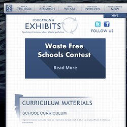 Education and Exhibits - 5 Gyres – Understanding Plastic Pollution Through Exploration, Education, and Action