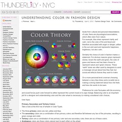 Understanding Color in Fashion Design Fashion Design Blog – Fashion Blog
