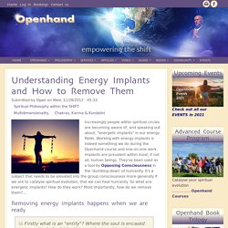 Understanding Energy Implants and How to Remove Them