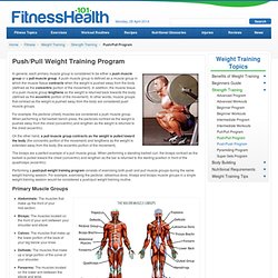 Understanding What a Push/Pull Weight Training Routine is and How to Implement it -