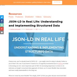 JSON-LD in Real Life: Understanding and Implementing Structured Data