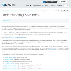 Understanding CSS z-index - Web developer guide