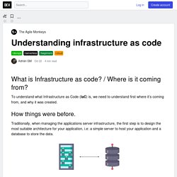 Understanding infrastructure as code - DEV