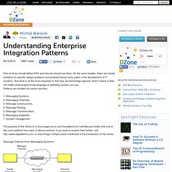 Understanding Enterprise Integration Patterns