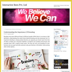 Understanding the Importance Of Branding