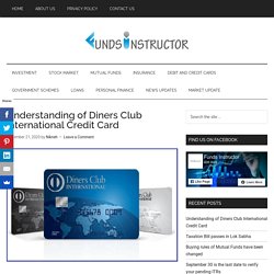 Understanding of Diners Club International Credit Card - Funds Instructor