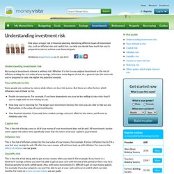 Understanding investment risk and how it affects you