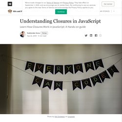Understanding Closures in JavaScript