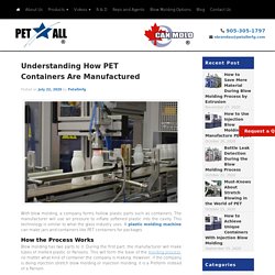 Understanding How PET Containers Are Manufactured