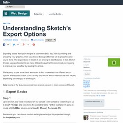 Understanding Sketch’s Export Options - Tuts+ Web Design Tutorial