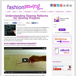 Understanding Sewing Patterns