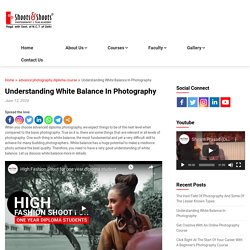 Understanding White Balance In Photography