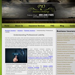 Understanding Professional Liability Insurance