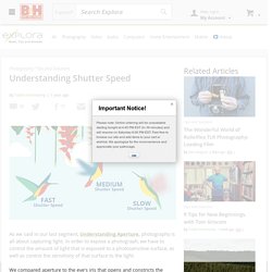 Understanding Shutter Speed