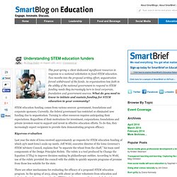 SmartBlog on Education - Understanding STEM education funders - SmartBrief, Inc. SmartBlogs SmartBlogs