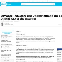 Understanding Spyware and Malware 101