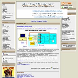 Hacked Gadgets - DIY Tech Blog » Blog Archive » Understanding St