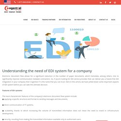 Understanding the need of EDI system for a company