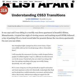 Understanding CSS3 Transitions