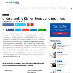 Kidney Stone Treatment
