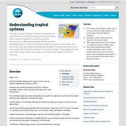 Understanding tropical cyclones