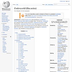 Underworld (film series)