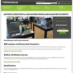 Laptops for low income, students and nonprofits, Seattle