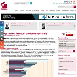 Youth unemployment crisis