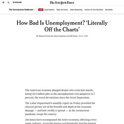 How Bad Is Unemployment? ‘Literally Off the Charts’