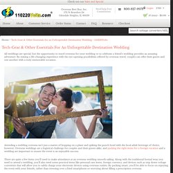Tech-Gear & Other Essentials for an Unforgettable Destination Wedding