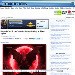 Ungodly Sex & the Satanic Giants