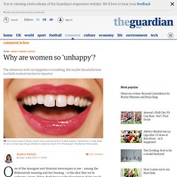Why are women so 'unhappy'?