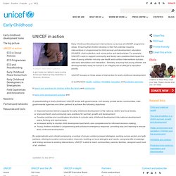 UNICEF in action