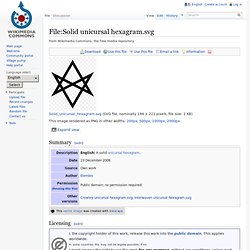 Solid unicursal hexagram.svg - Wikipedia, the free encyclopedia