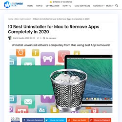 7 Best Uninstaller for Mac to Completely Remove Apps in 2020