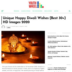 Unique Happy Diwali Wishes {Best 30+} HD Images 2020 - Youthwheel