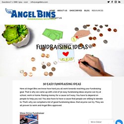 Unique and Easy Fundraising Ideas